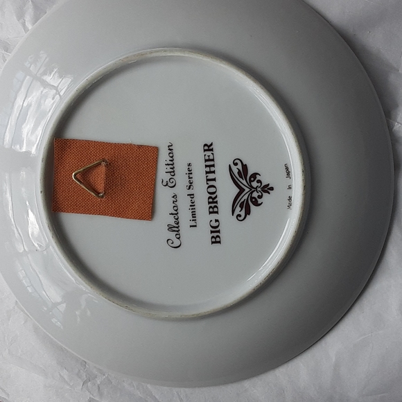 Norman Rockwell's "Courageous Hero"  American Family Series ll Plate 6.5" - Picture 7 of 8